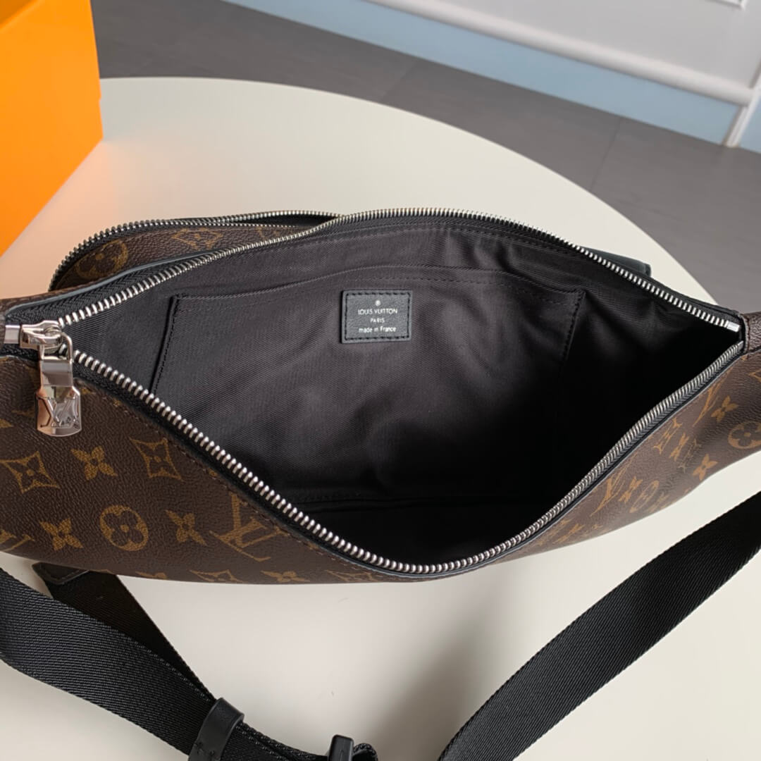 M45337 Damier Graphite cross body bags brown fanny pack calfskin Men's bag bumbag