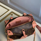 M45531 Petite Malle Souple Handbag shoulder bag cross body bags pink calfskin Monogram