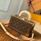 M45673 VALISETTE TRESOR Box bag brown monogram 22.5cm