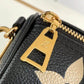 M45708 Papillon BB prefall Papillon trunk toile shoulder bag black calfskin Monogram Empreinte