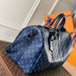 M45731 KEEPALL BANDOULIÈRE 50 Monogram Shadow blue