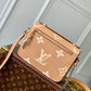 M45773 Pochette Metis Monogram Empreinte shoulder cross body bag brown