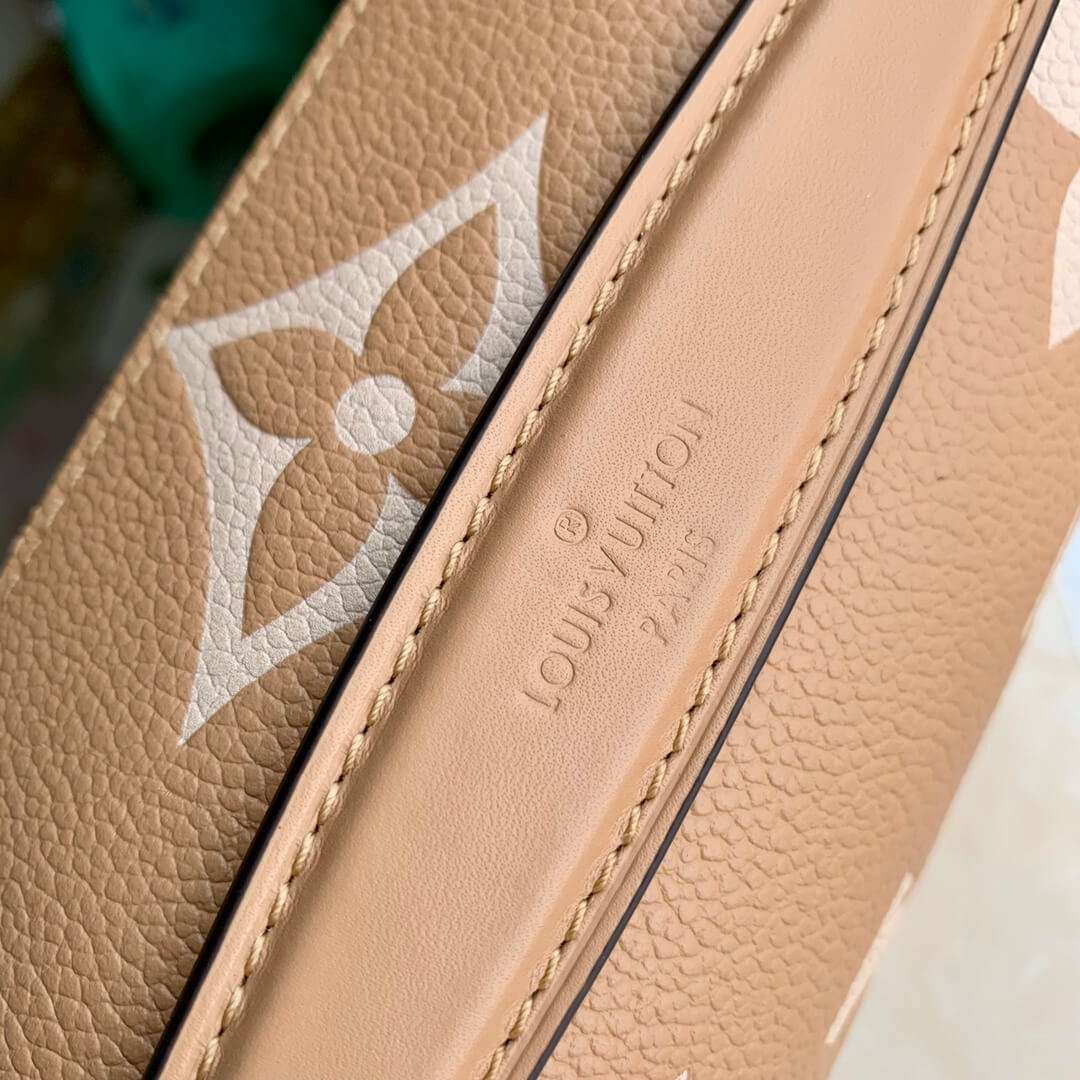 M45773 Pochette Metis Monogram Empreinte shoulder cross body bag brown