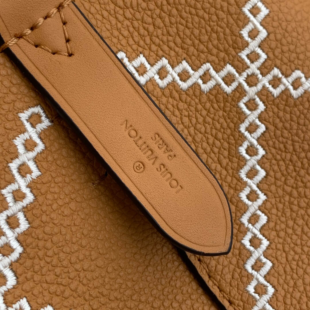 M46023 bucket bag NéoNoé Monogram Empreinte shoulder bag cross body bags brown calfskin