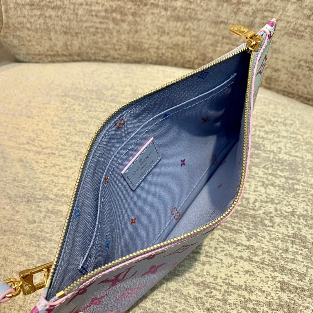 M46077 NEVERFULL MM Sunrise Pastel pink blue