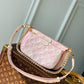 M46093 Multi Pochette Accessoires Handbag cross body bags shoulder bag pink calfskin Monogram Empreinte