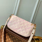 M46093 Multi Pochette Accessoires Handbag cross body bags shoulder bag pink calfskin Monogram Empreinte
