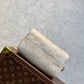 M46163 Handbag shoulder bag cross body bags calfskin dirty white Embossing