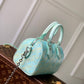 M46163 Handbag shoulder bag cross body bags calfskin green Embossing