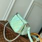 M46180 Multi Pochette Accessoires Handbag cross body bags shoulder bag green calfskin Monogram Empreinte
