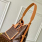 M46203 CARRYALL PM Monogram canvas with natural leather trim