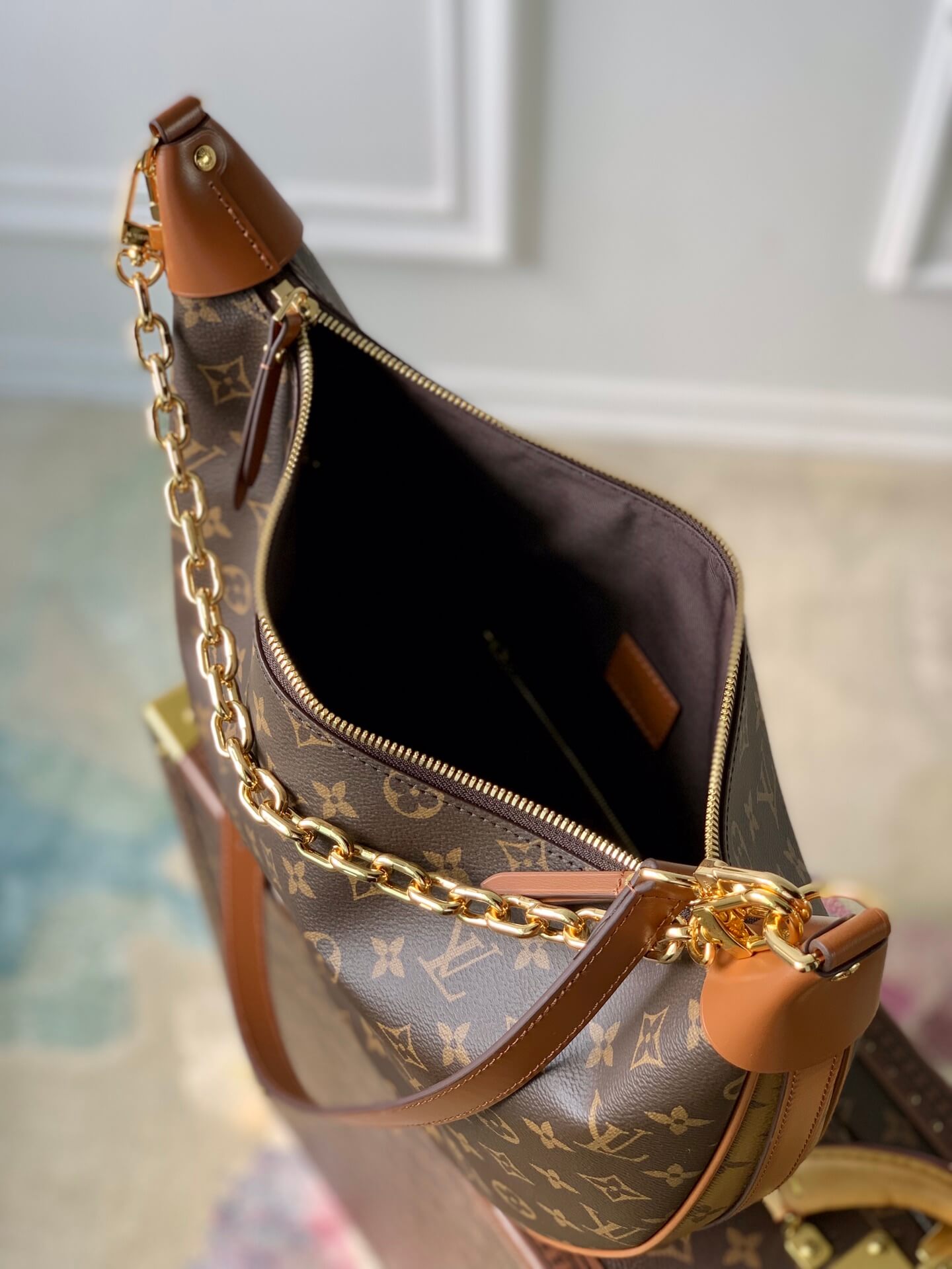 M46311 Loop Hobo marel brown monogram shoulder bag cross body bags