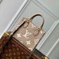 M47054 OnTheGo BB Monogram Empreinte Leather Grey
