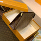 M47544 Clutch bag subaxillary bag brown calfskin Monogram