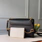 M50280 shoulder bag cross body bags black Leather rose gold