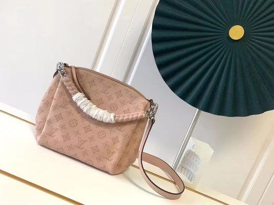 M51219 Babylone Chain BB Shoulder Bag Mahina leather Pink Magnolia