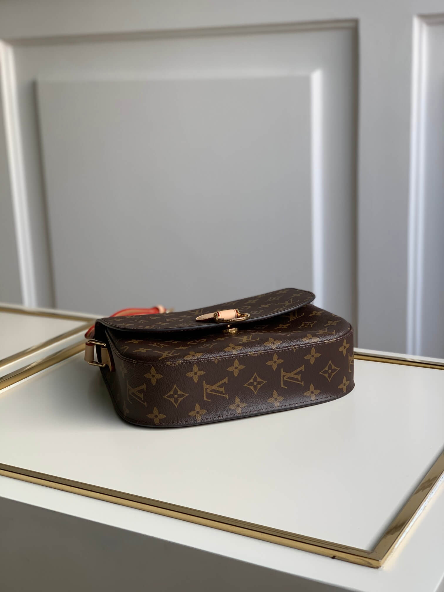 M51242 Saint Cloud messenger bag Khaki Monogram