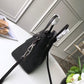 M54353 Hina PM Magnolia black silver hardware tote bucket bag Two bags in one (2 in 1)