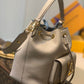 M57800 LOCKME BUCKET messenger bucket bag Handbag shoulder bag beige Lambskin