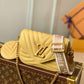 M57942 New Wave Multi-Pochette Handbag cross body bags shoulder bag yellow calfskin