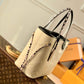 M58525 Match neverfull Monogram bucket bag Handbag white calfskin monogram