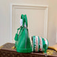 M59357 Alma BB Handbag shoulder bag cross body bags green calfskin Monogram