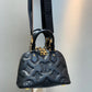 M59793 Alma BB Handbag shoulder bag cross body bags black calfskin Monogram
