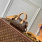 M61252 NANO SPEEDY M81052 Monogram Canvas Leather Trim