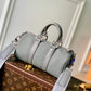 M81003 Men's bag Keepall XS shoulder bag cross body bags Handbag Aerogram grey calfskin