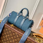 M81003 Men's bag Keepall XS shoulder bag cross body bags Handbag Aerogram blue calfskin