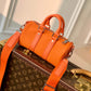M81004 Men's bag Keepall XS shoulder bag cross body bags Handbag Aerogram orange calfskin