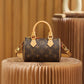 M81086 mini speedy monogram Handbag shoulder bag Leather Small size