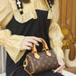 M81086 mini speedy monogram Handbag shoulder bag Leather Small size