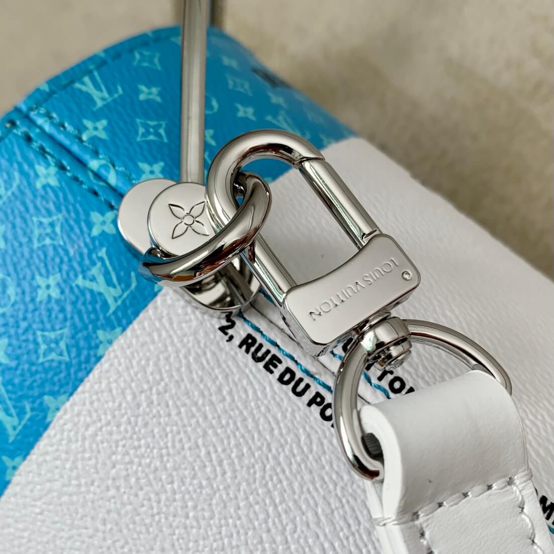 M81597 Paint Can blue Virgil Abloh 17.cm cross body bags