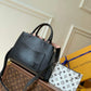 M59953 Marelle Tote MM Black grained Epi leather handbag