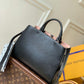 M59953 Marelle Tote MM Black grained Epi leather handbag