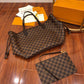 N41358 NEVERFULL MM Cherry Damier Ebene RED INSIDE original quality