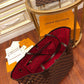 N41358 NEVERFULL MM Cherry Damier Ebene RED INSIDE original quality