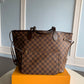N41358 NEVERFULL MM Cherry Damier Ebene RED INSIDE
