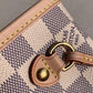 N41362 NEVERFULL PM Damier Azur apricot inside subaxillary bag Handbag damier