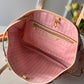 N41363 NEVERFULL PM Damier Azur pink inside Handbag subaxillary bag