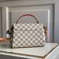 N41581 CROISETTE Damier Azur messenger bag shoulder bag Handbag white