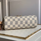 N41581 CROISETTE Damier Azur messenger bag shoulder bag Handbag white