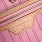 N41604 NEVERFULL GM Rose Ballerine Damier Azur white pink inner