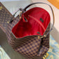 N44045 GRACEFUL MM big size DAMIER BROWN subaxillary bag