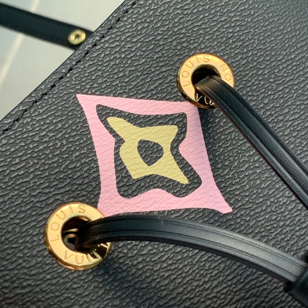 M45821 BLACK Néonoé mm Shoulder bucket bag Jungle Monogram