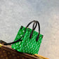 OnTheGo PM tote bag M46216 GREEN GOLD hardware monogram empreinte