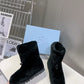 PRADA SHEARLING BOOTIES BLACK 1U258N 173 F0002  F ZF20