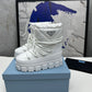 PRADA NYLON GABARDINE APRÈS SKI BOOTIES WHITE 2U007N 3LFV F0009 F 040