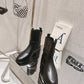 LV BOOTSY ANKLE BOOT BLACK 1ABUB4